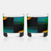 Quantum Entangens Whisky Glas (Rechts)