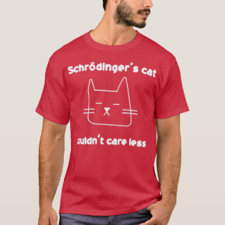 Quantum entanglement Schrodingers cat'coulant kan T-shirt