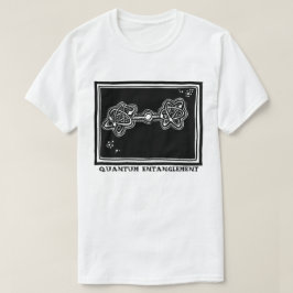 Quantum Entanglement t-shirt by ScienceFrontiers
