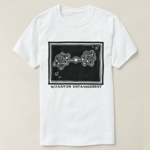 Quantum Entanglement t-shirt by ScienceFrontiers