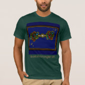 Quantum Entanglement t-shirt by ScienceFrontiers (Voorkant)