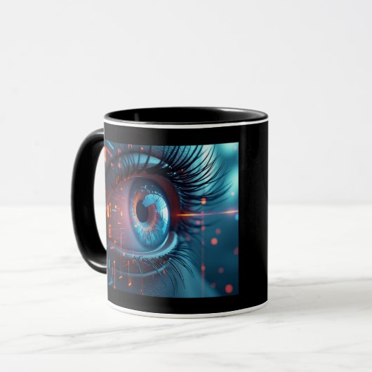 Quantum Eye rechterhand combo mok (Voorkant links)