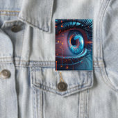 Quantum Eye rechthoekige knop Button (Insitu)