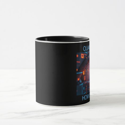 Quantum Eye Tech linker hand combo mok (Midden)
