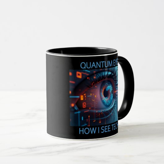 Quantum Eye Tech linker hand combo mok (Voorkant rechts)