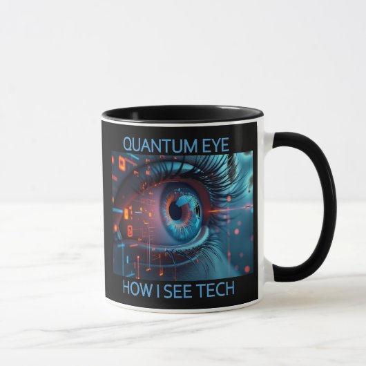 Quantum Eye Tech linker hand combo mok (Rechts)
