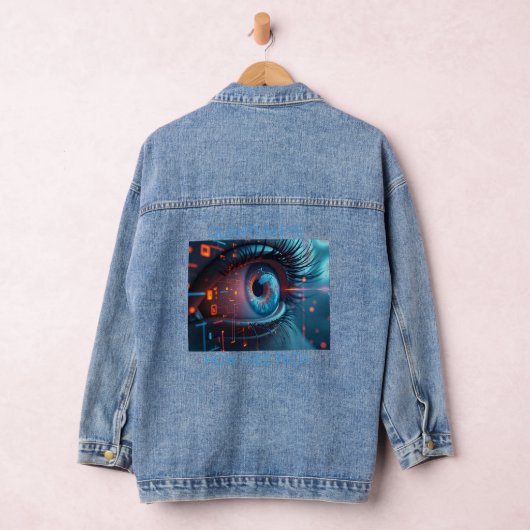 Quantum Eye tech vrouwen denim jas Jacket (Hangar)