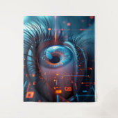 Quantum Eye wandtapijt Wandkleed (Voorkant)