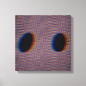 Quantum Flow Field  Canvas Afdruk (Voorkant)