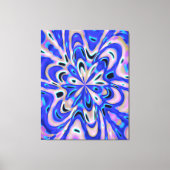 Quantum Fluids Kinetic Painting  Canvas Afdruk (Voorkant)