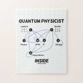 Quantum Fysicus binnen (Boson van Higgs van het Legpuzzel
