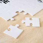 Quantum Fysicus binnen (Boson van Higgs van het Legpuzzel (Zijkant)