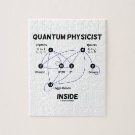 Quantum Fysicus binnen (Boson van Higgs van het Legpuzzel