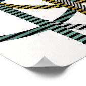 Quantum Geometrisch Ontwerp natuurkunde  Poster (Hoek)