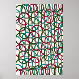 Quantum Geometrisch Patroonontwerp  Poster