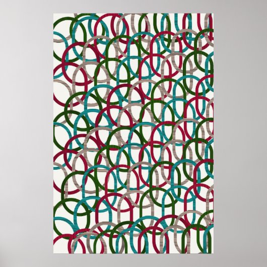 Quantum Geometrisch Patroonontwerp  Poster (Voorkant)