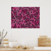 Quantum Geometry 1 Poster (Keuken)