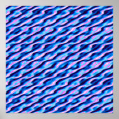 Quantum Glitch Pattern  Poster (Voorkant)