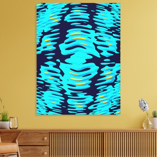Quantum Golf Vorming Design  Canvas Afdruk (Insitu (Woonkamer))