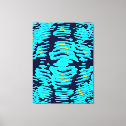 Quantum Golf Vorming Design Canvas Afdruk (Voorkant)