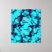 Quantum Golfvorming Design  Canvas Afdruk (Voorkant)