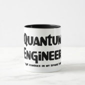 Quantum Ingenieur Zombie Bestrijder Mok (Midden)
