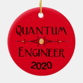 Quantum Ingenieurslijn Keramisch Ornament (Achterkant)