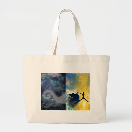 Quantum Jpomjumbo canvas tas (Voorkant)