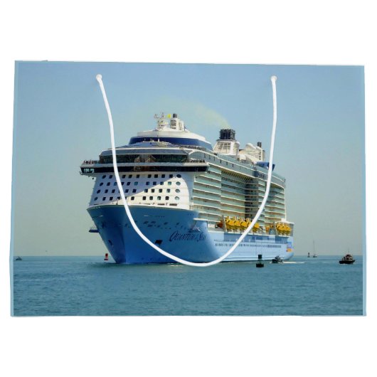 Quantum komt tot het roepen Gepersonaliseerd Groot Cadeauzakje (Achterkant)