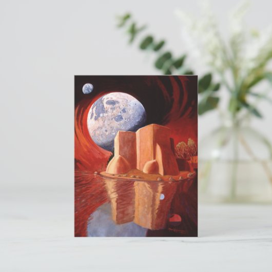 Quantum Leap van Alan Heuer Briefkaart (Staand voorkant)