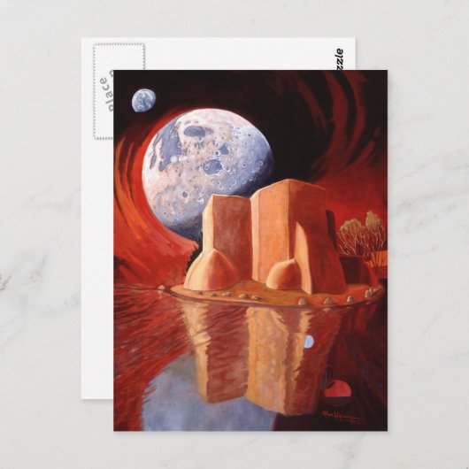 Quantum Leap van Alan Heuer Briefkaart (Voorkant / Achterkant)