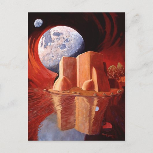 Quantum Leap van Alan Heuer Briefkaart (Voorkant)