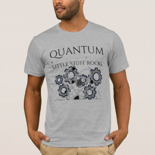 Quantum Mechanica, lichtgrijs T-shirt