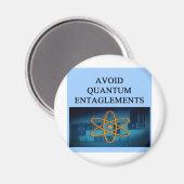 QUANTUM-mechanica. Magneet (Voorkant / Achterkant)