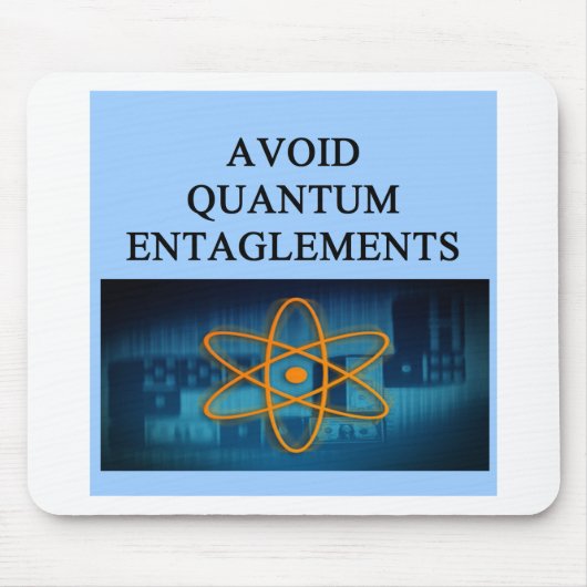 QUANTUM-mechanica. Muismat (Voorkant)