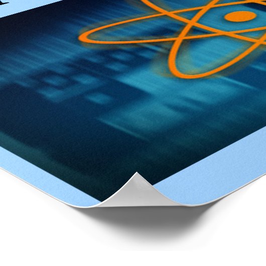 QUANTUM-mechanica. Poster (Hoek)