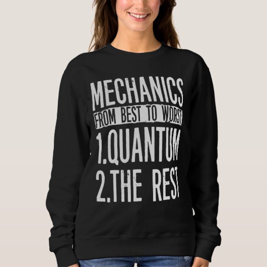 Quantum Mechanics Apparel - Mechanisch design Trui (Voorkant)