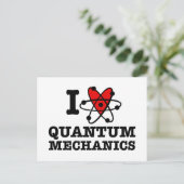 Quantum Mechanics Briefkaart (Staand voorkant)