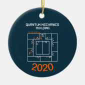 Quantum Mechanics Building Keramisch Ornament (Voorkant)