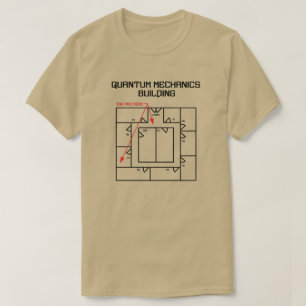 Quantum Mechanics Building T-shirt