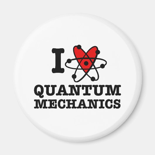 Quantum Mechanics Magneet (Voorkant)