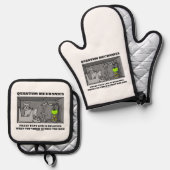 Quantum Mechanics Proof That Life Is Relative Ovenwant & Pannenlap Set (Voorkant / Achterkant)