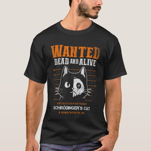 Quantum Mechanics Theoretical Physics Schrödinger' T-shirt (Voorkant)