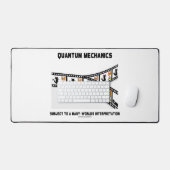 Quantum Mechanics Vele werelden Interpretatie Bureaumat (Keyboard & Muis)