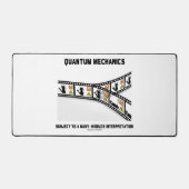 Quantum Mechanics Vele werelden Interpretatie Bureaumat (Voorkant)