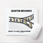 Quantum Mechanics Vele werelden Interpretatie Muismat (Met muis)