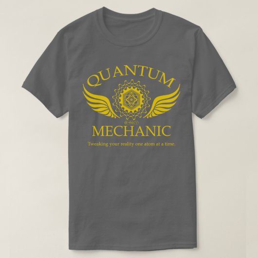 QUANTUM MECHANICTShirt 1 T-shirt (Design voorkant)