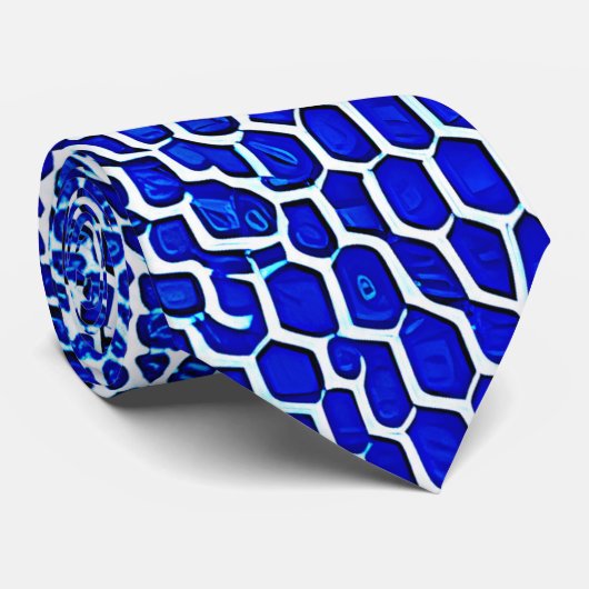 "Quantum Mesh" Stropdas (Opgerold)