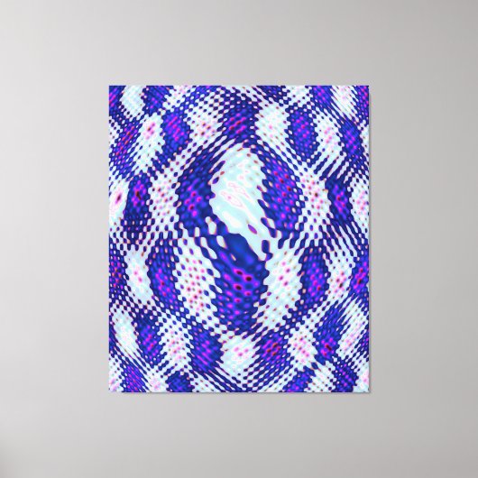 Quantum Nebula Formation Design  Canvas Afdruk (Voorkant)