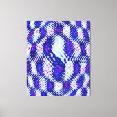 Quantum Nebula Vormgevingsontwerp Canvas Afdruk (Voorkant)